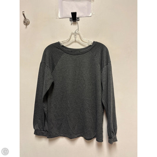 Top Long Sleeve By Banana Republic In Grey, Size: S