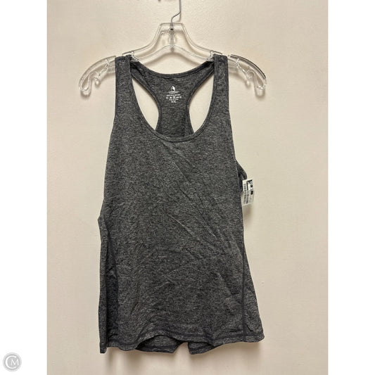 Athletic Tank Top By Clothes Mentor In Grey, Size: 1x