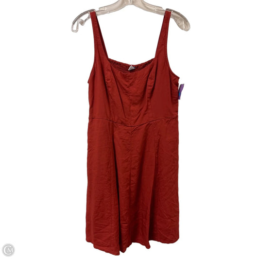 Dress Casual Short By Old Navy In Red, Size: M