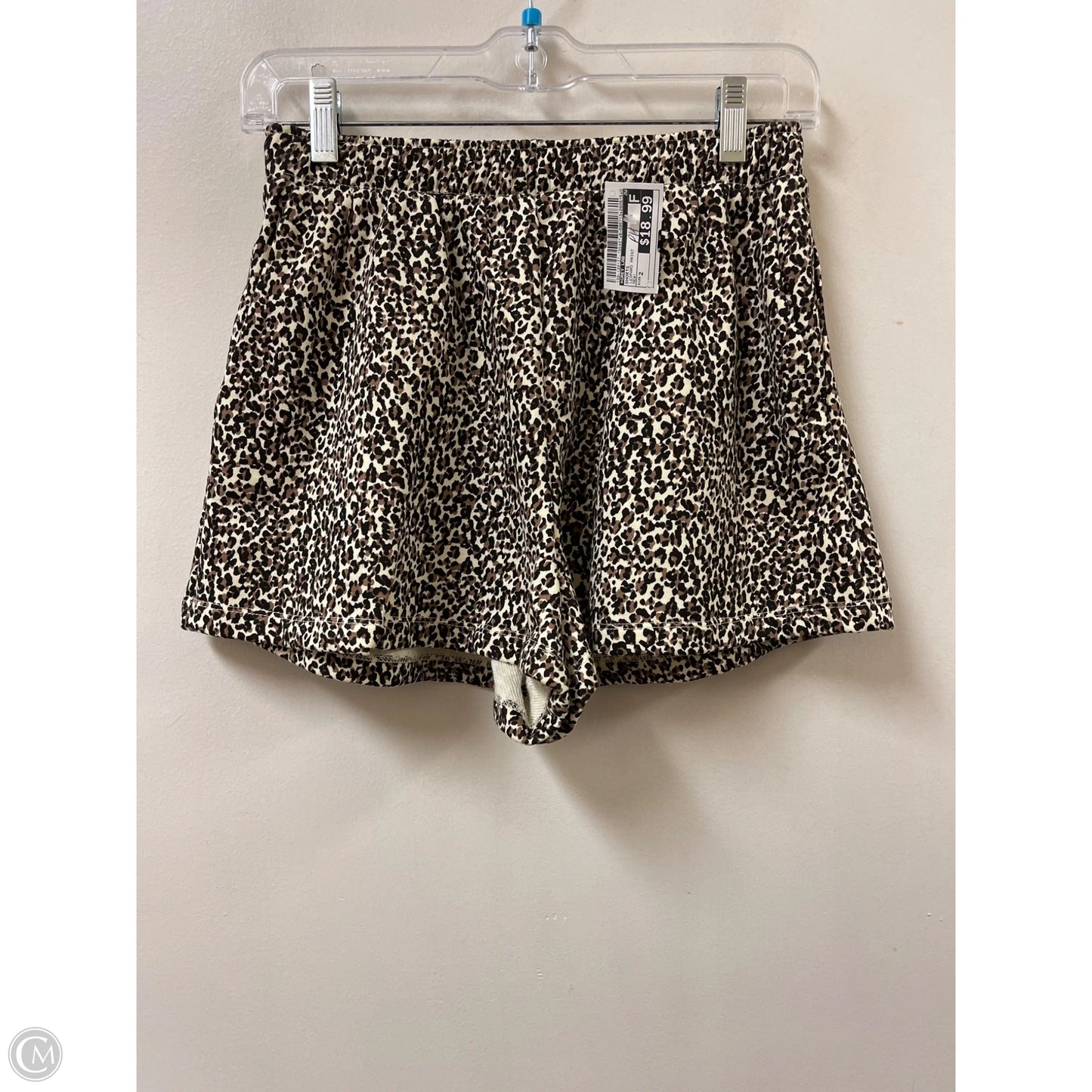 Shorts By Grey Lab In Leopard Print, Size: 2