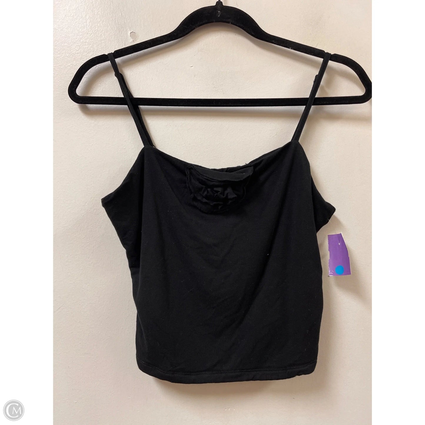 Top Cami By Clothes Mentor In Black, Size: S