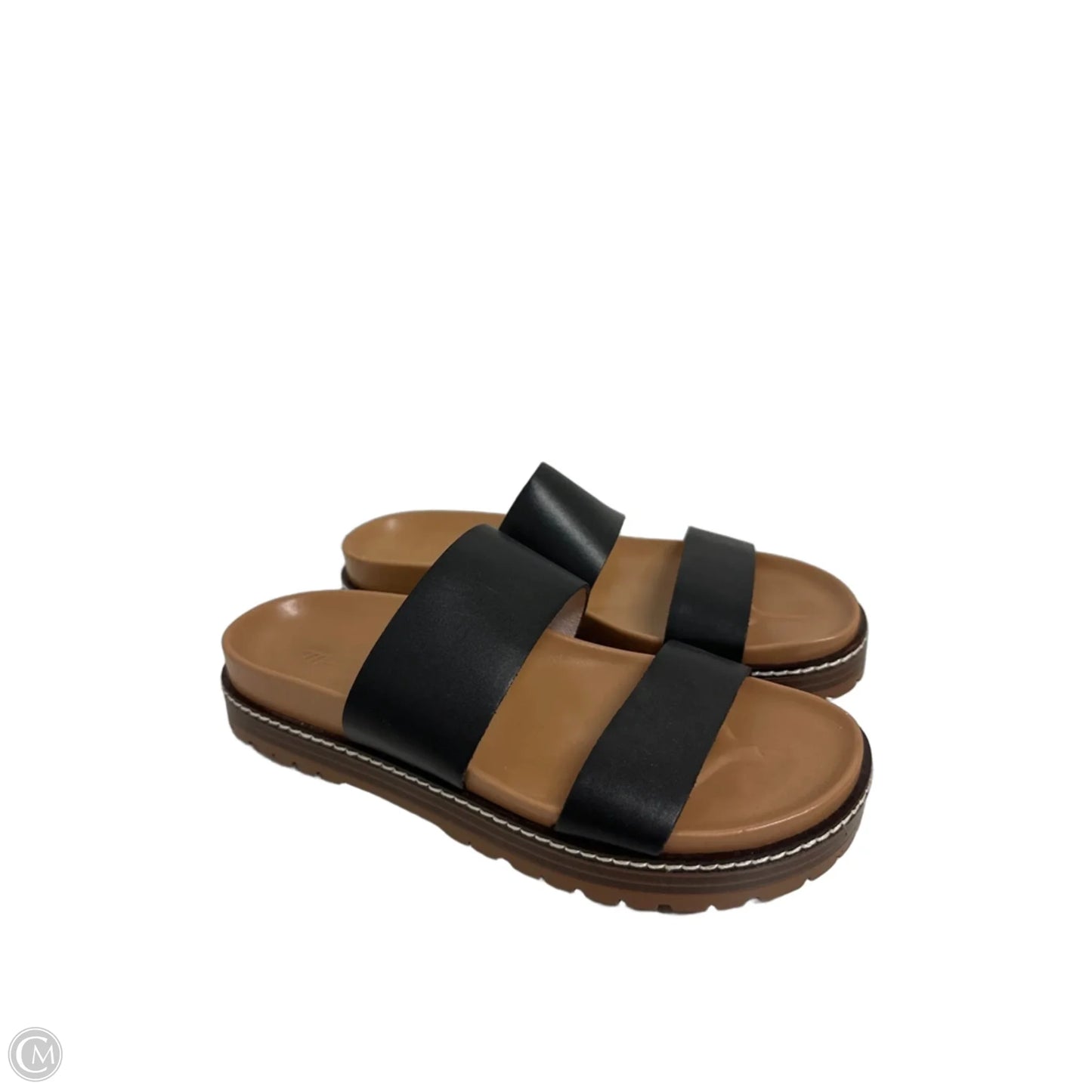 Sandals Flats By Madewell In Black, Size: 6