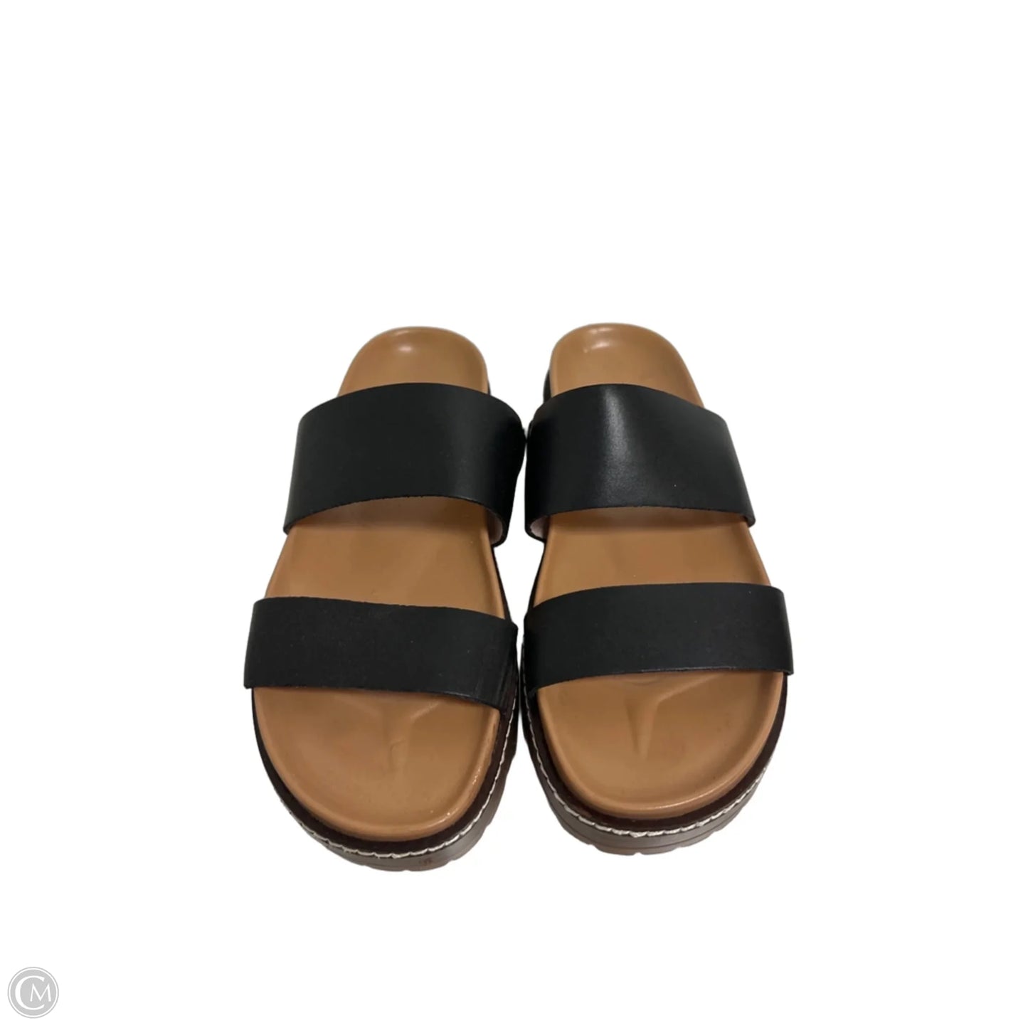 Sandals Flats By Madewell In Black, Size: 6