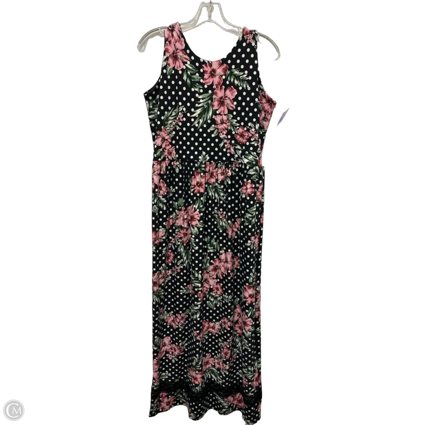 Dress Casual Maxi By Clothes Mentor In Floral Print, Size: L