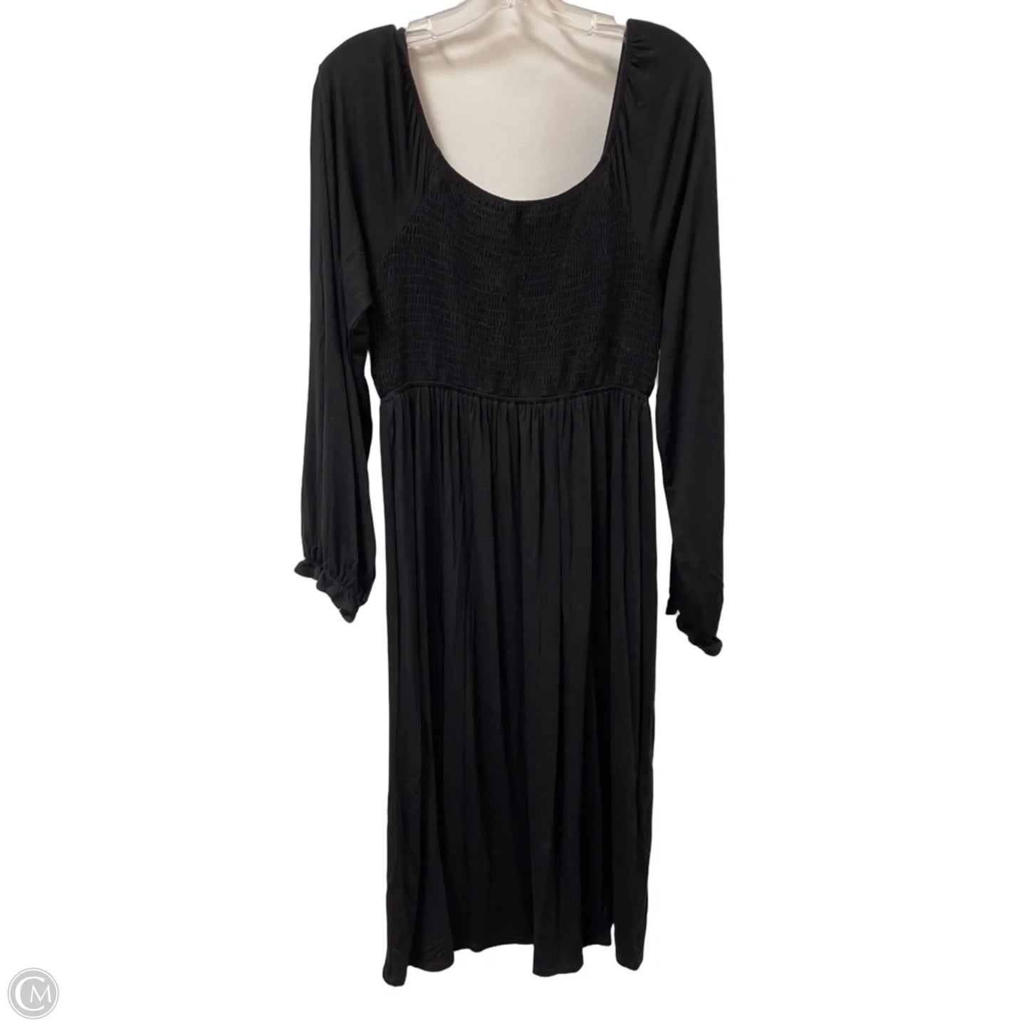 Dress Casual Midi By White Birch In Black, Size: L