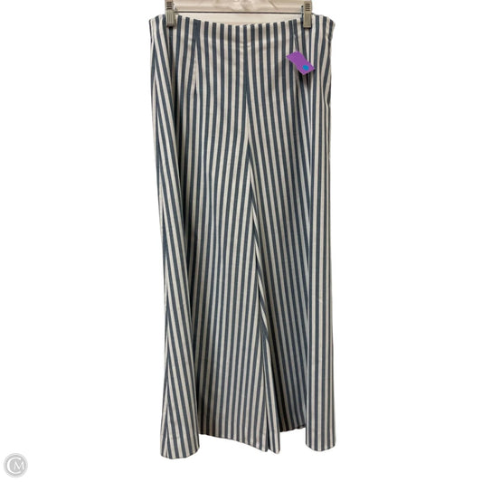 Pants Wide Leg By Alex Marie In Striped Pattern, Size: 8