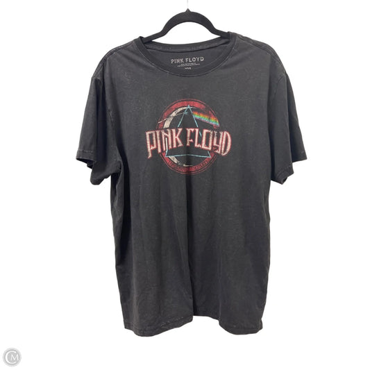 Top Short Sleeve By Clothes Mentor In Grey, Size: 1x