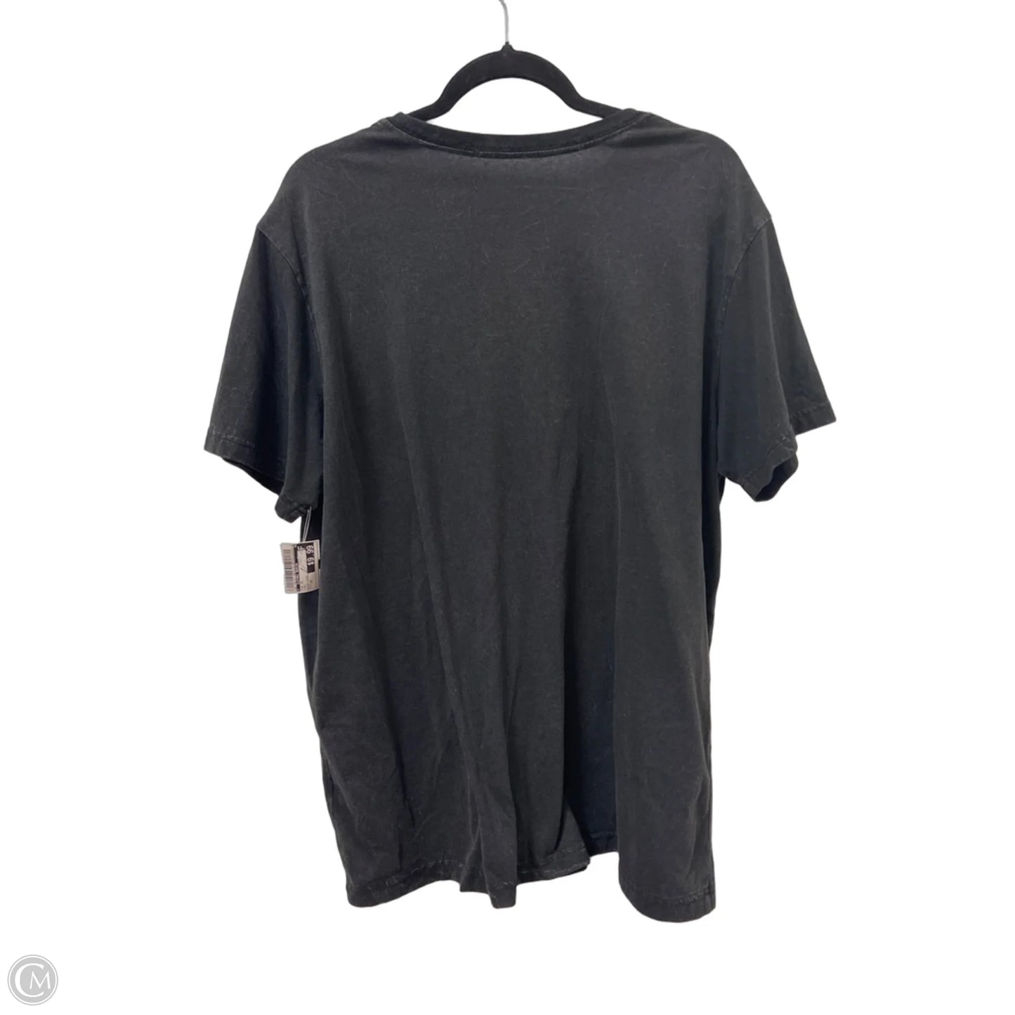 Top Short Sleeve By Clothes Mentor In Grey, Size: 1x