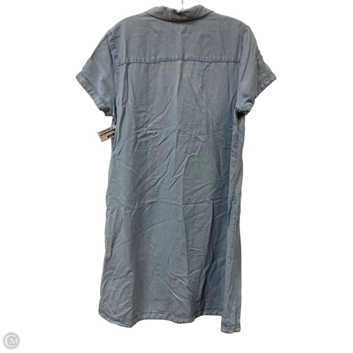 Dress Casual Midi By J. Jill In Blue Denim, Size: M