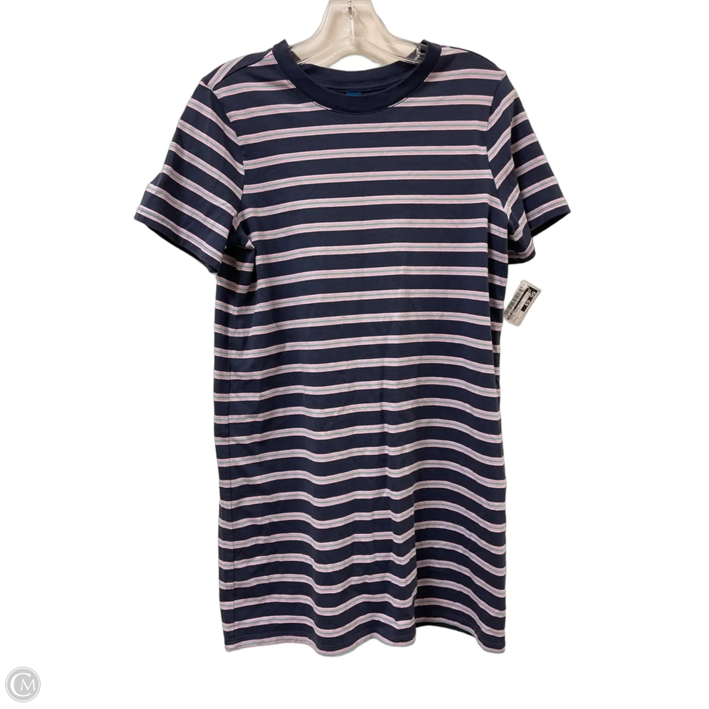 Dress Casual Midi By Old Navy In Striped Pattern, Size: S