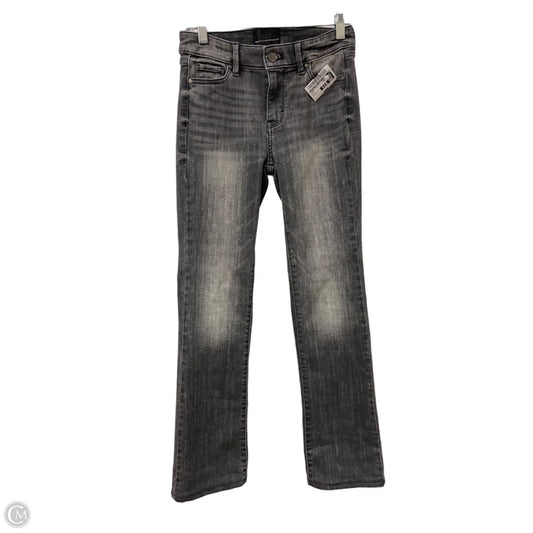 Jeans Straight By White House Black Market In Grey, Size: 0