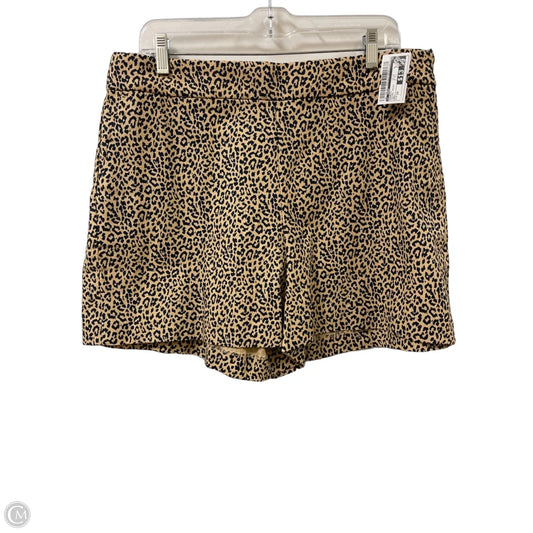 Shorts By J. Crew In Animal Print, Size: 14