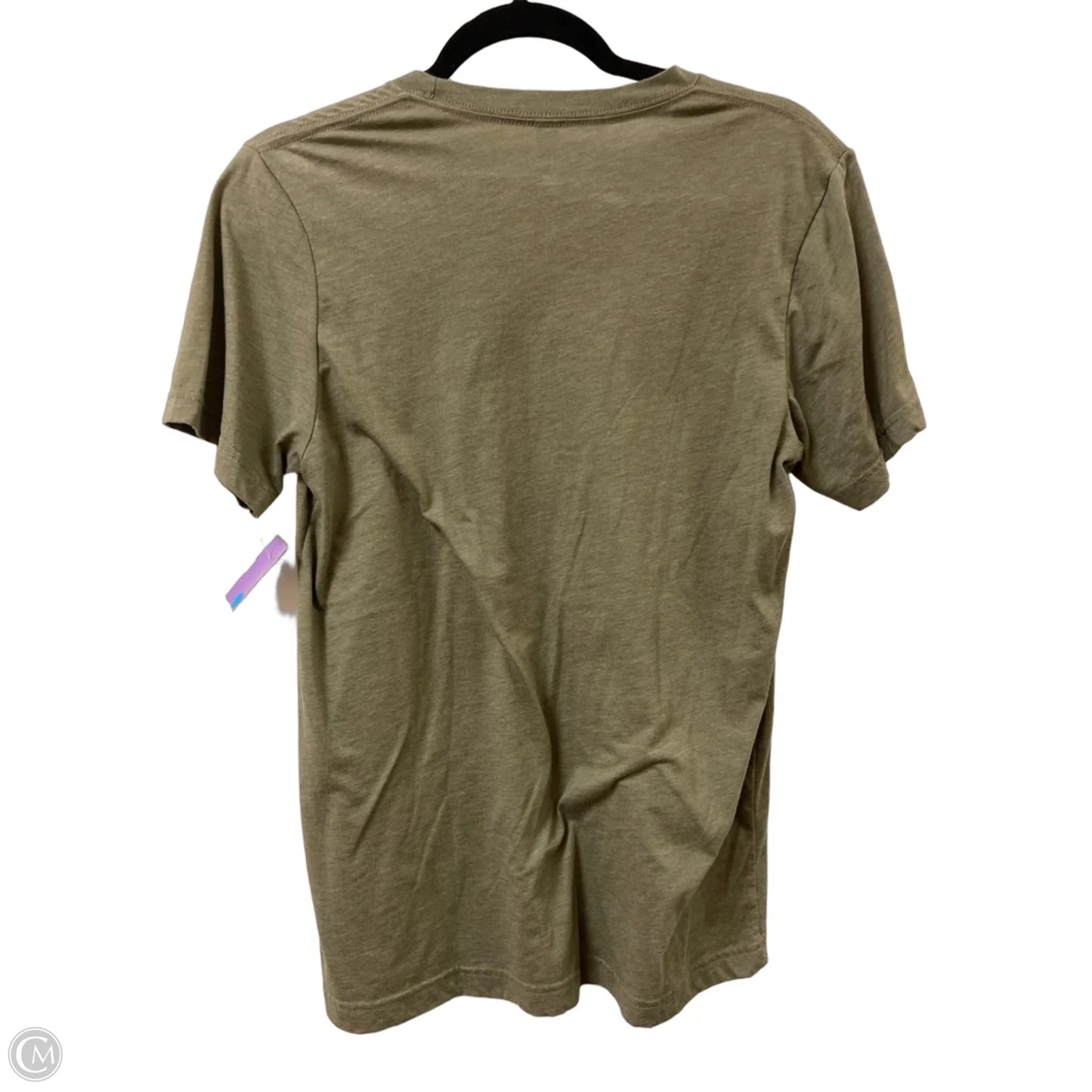 Top Short Sleeve By Canvas In Green, Size: M