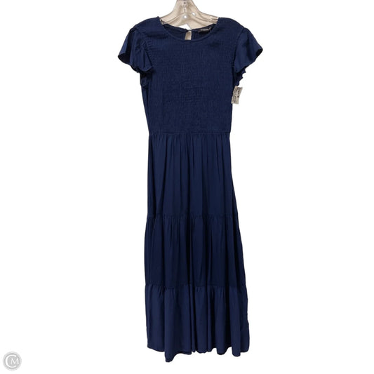 Dress Casual Maxi By Clothes Mentor In Navy, Size: S