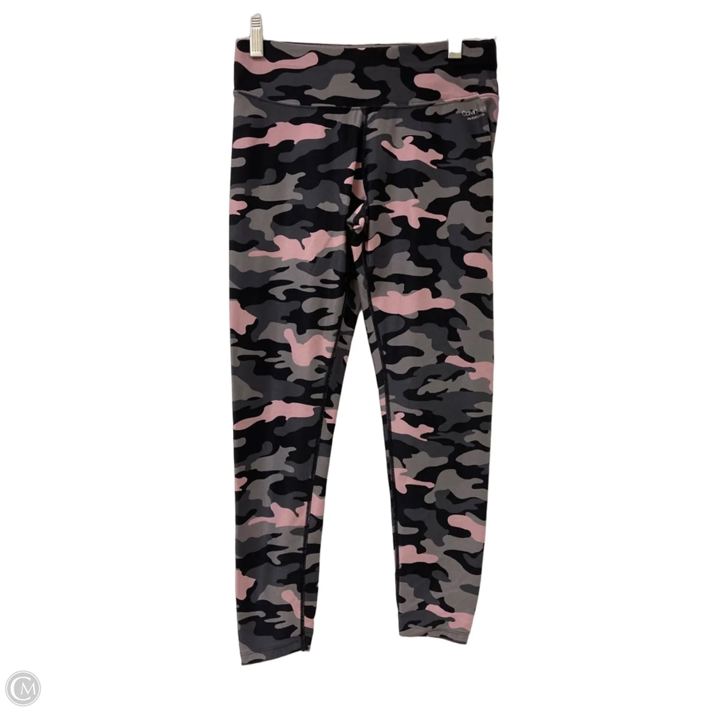 Athletic Pants By Calvin Klein In Camouflage Print, Size: S