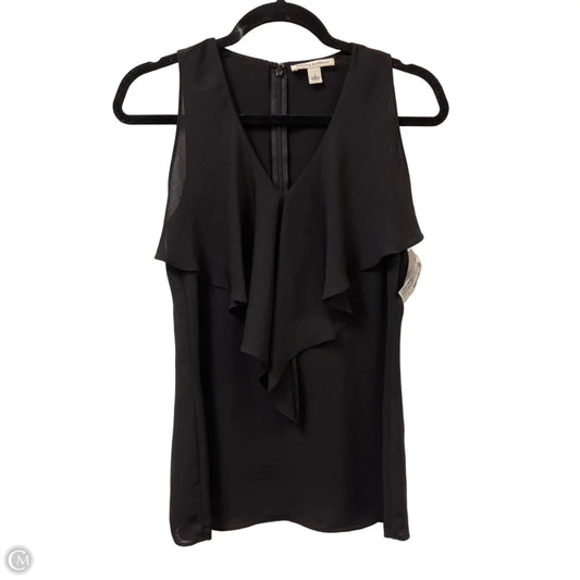 Top Sleeveless By Banana Republic In Black, Size: Xs