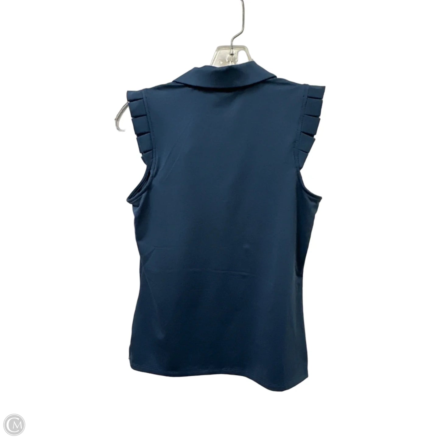 Athletic Top Short Sleeve By Sigrid Olsen In Nautical Print, Size: Xs