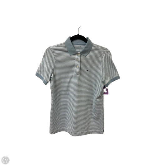 Top Short Sleeve By Vineyard Vines In Blue, Size: Xs