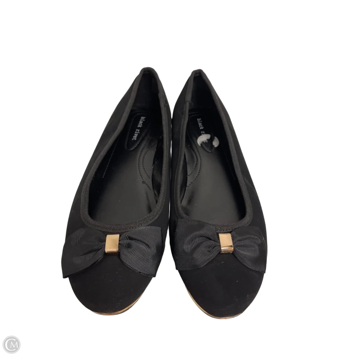 Shoes Flats By Black Rivet In Black, Size: 8