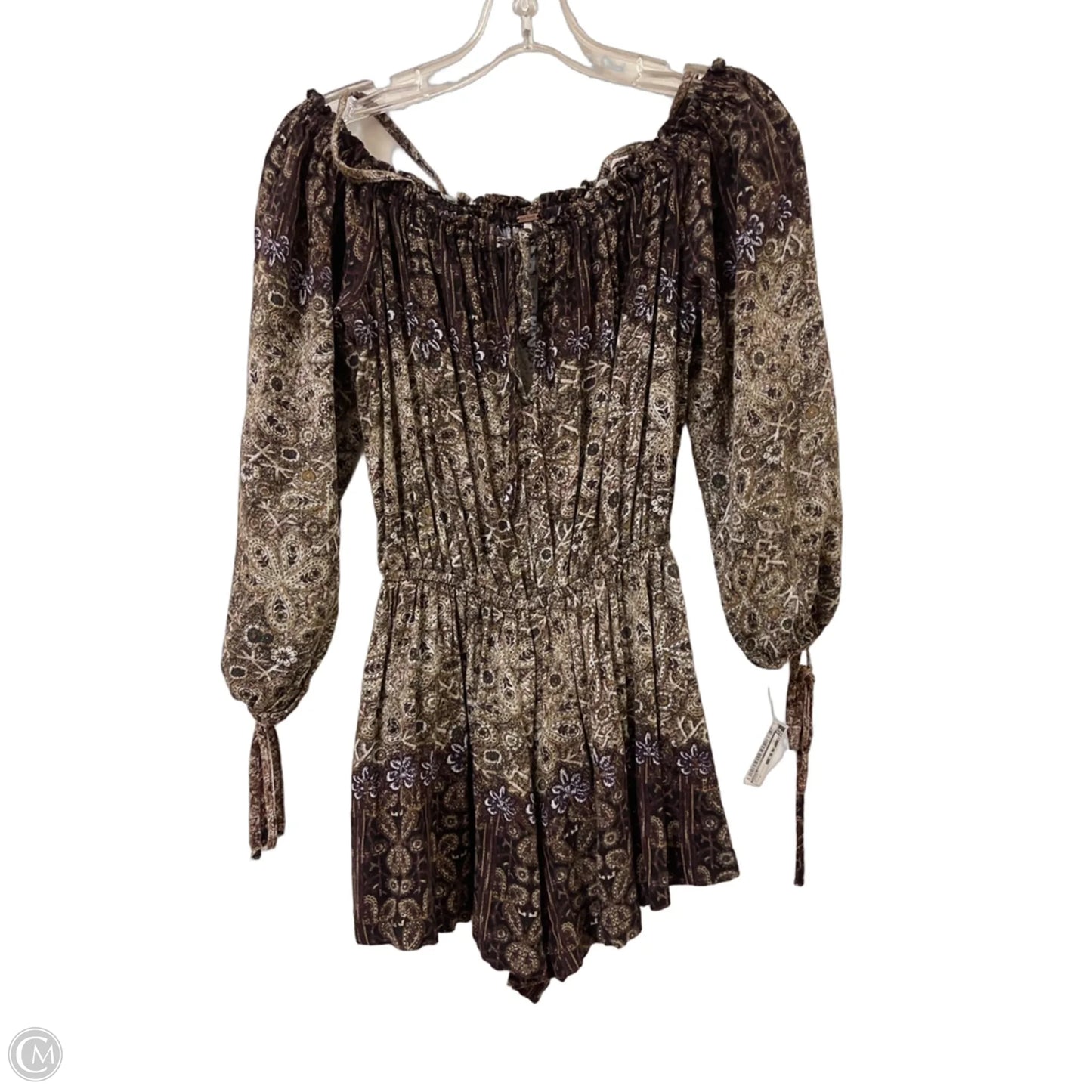 Romper By Free People In Brown, Size: S