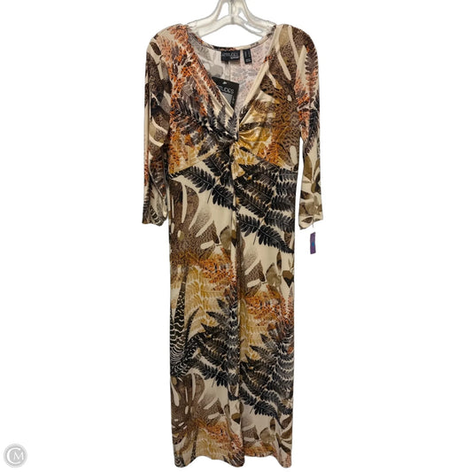 Dress Casual Maxi By Clothes Mentor In Brown, Size: S