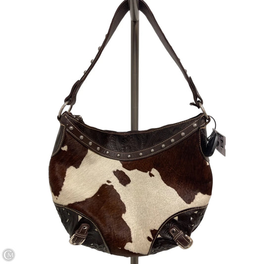 Handbag Leather By Cmb, Size: Large