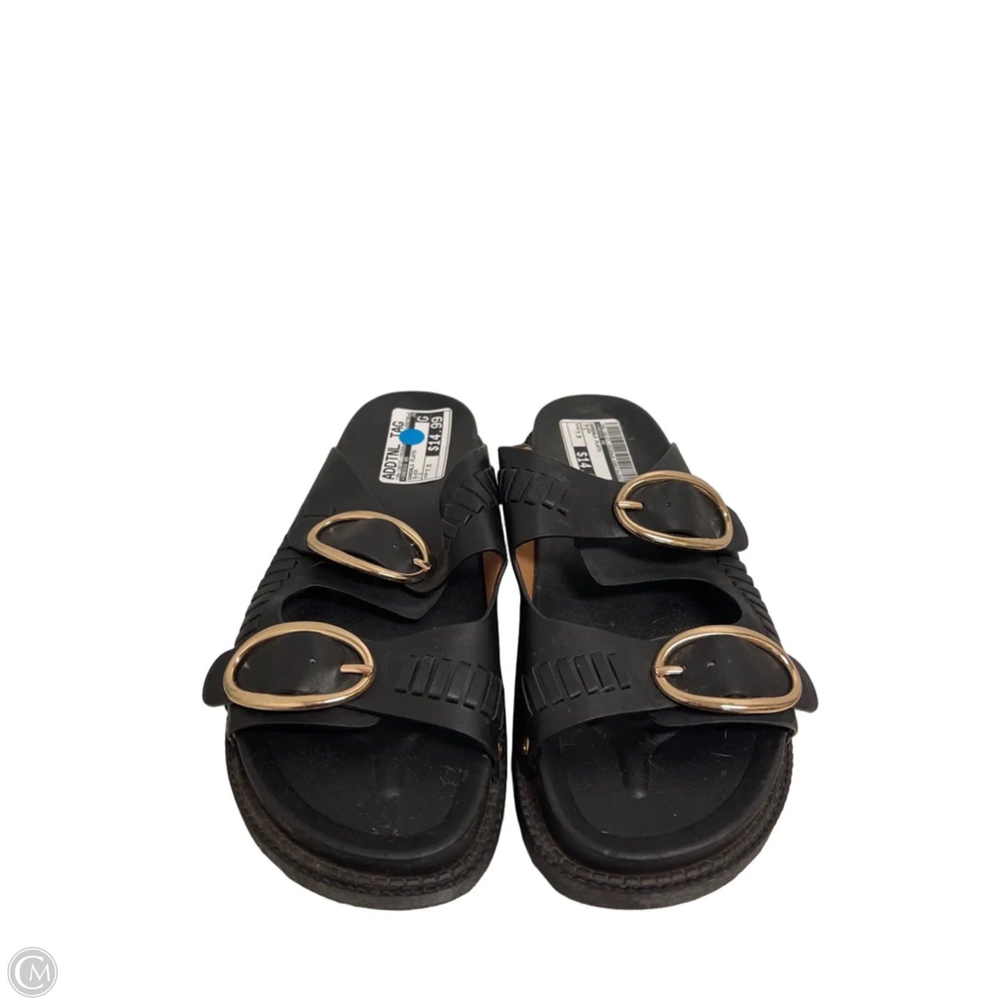 Sandals Flats By Indigo Rd In Black, Size: 7.5