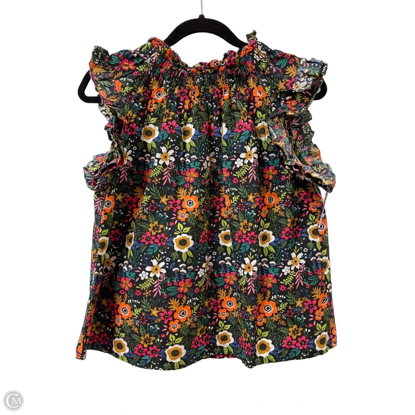 Top Sleeveless By Thml In Floral Print, Size: S