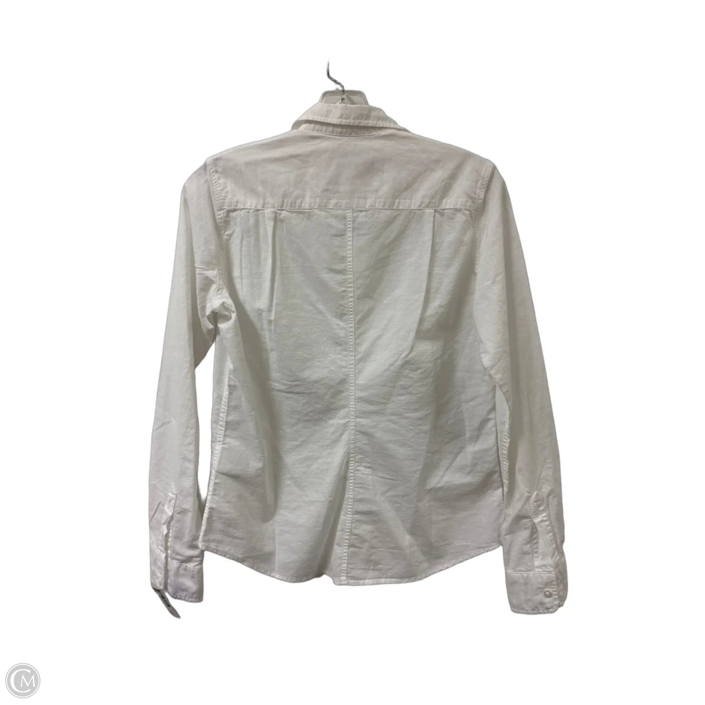 Blouse Long Sleeve By Frank And Eileen In White, Size: Xs
