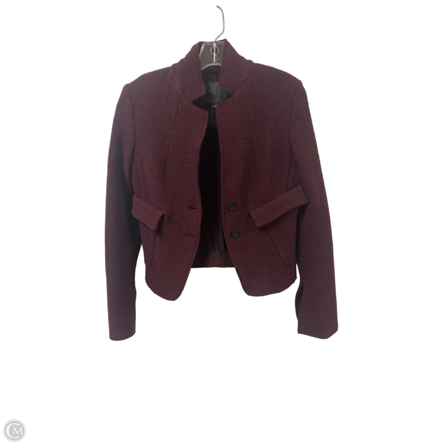 Jacket Moto By Zara In Red, Size: M