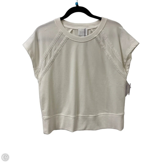 Top Short Sleeve By Cma In White, Size: S