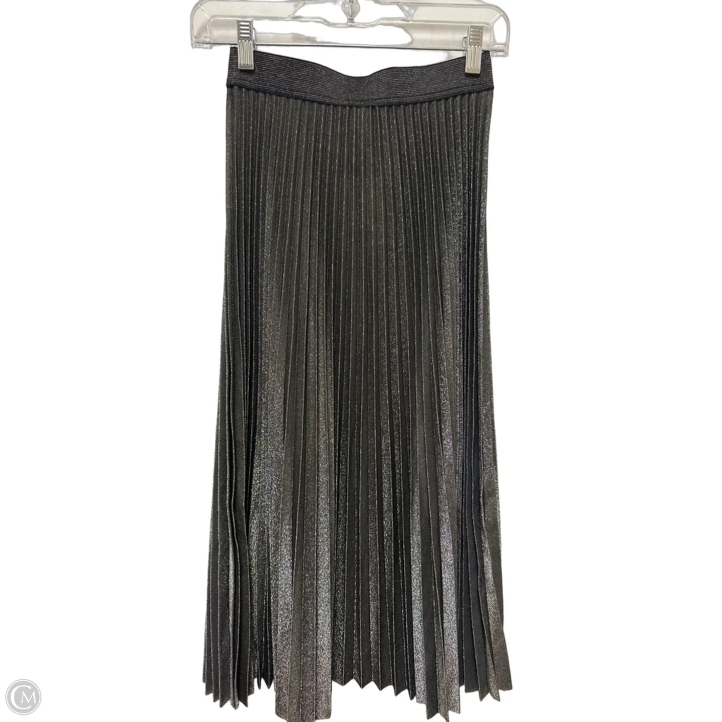 Skirt Maxi By H&m In Bronze, Size: 2