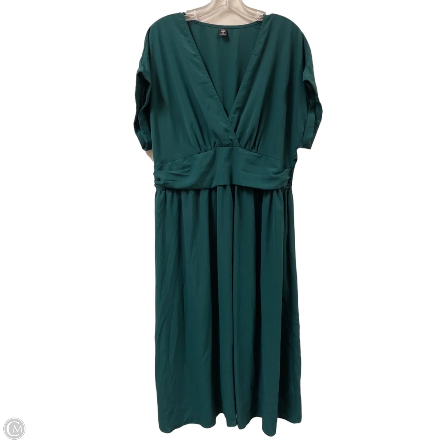 Dress Casual Maxi By Shein In Green, Size: 2x