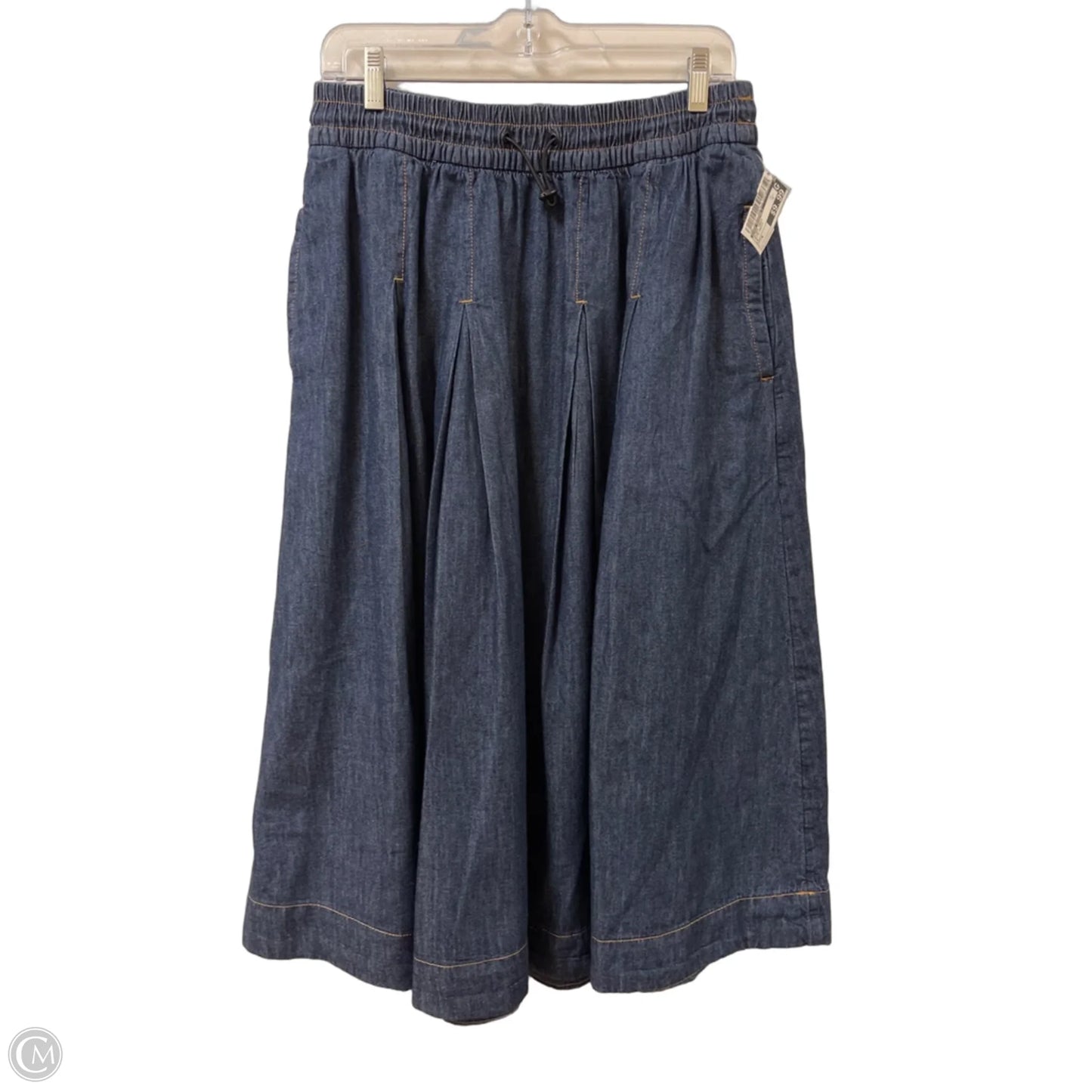 Skirt Maxi By Free Assembly In Blue Denim, Size: 6