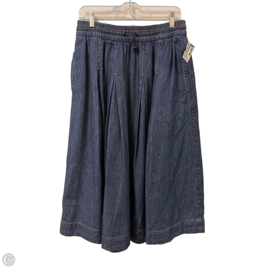 Skirt Maxi By Free Assembly In Blue Denim, Size: 6