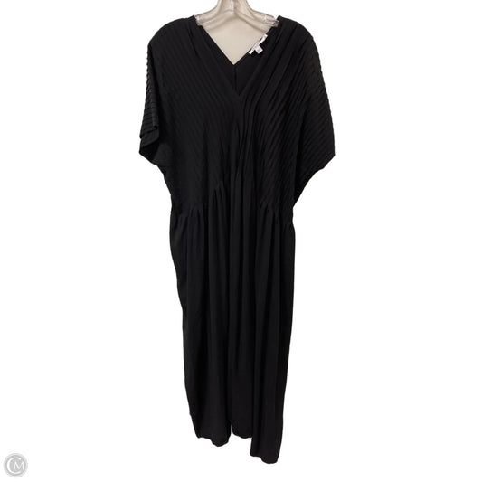 Dress Casual Midi By Chicos In Black, Size: 2x