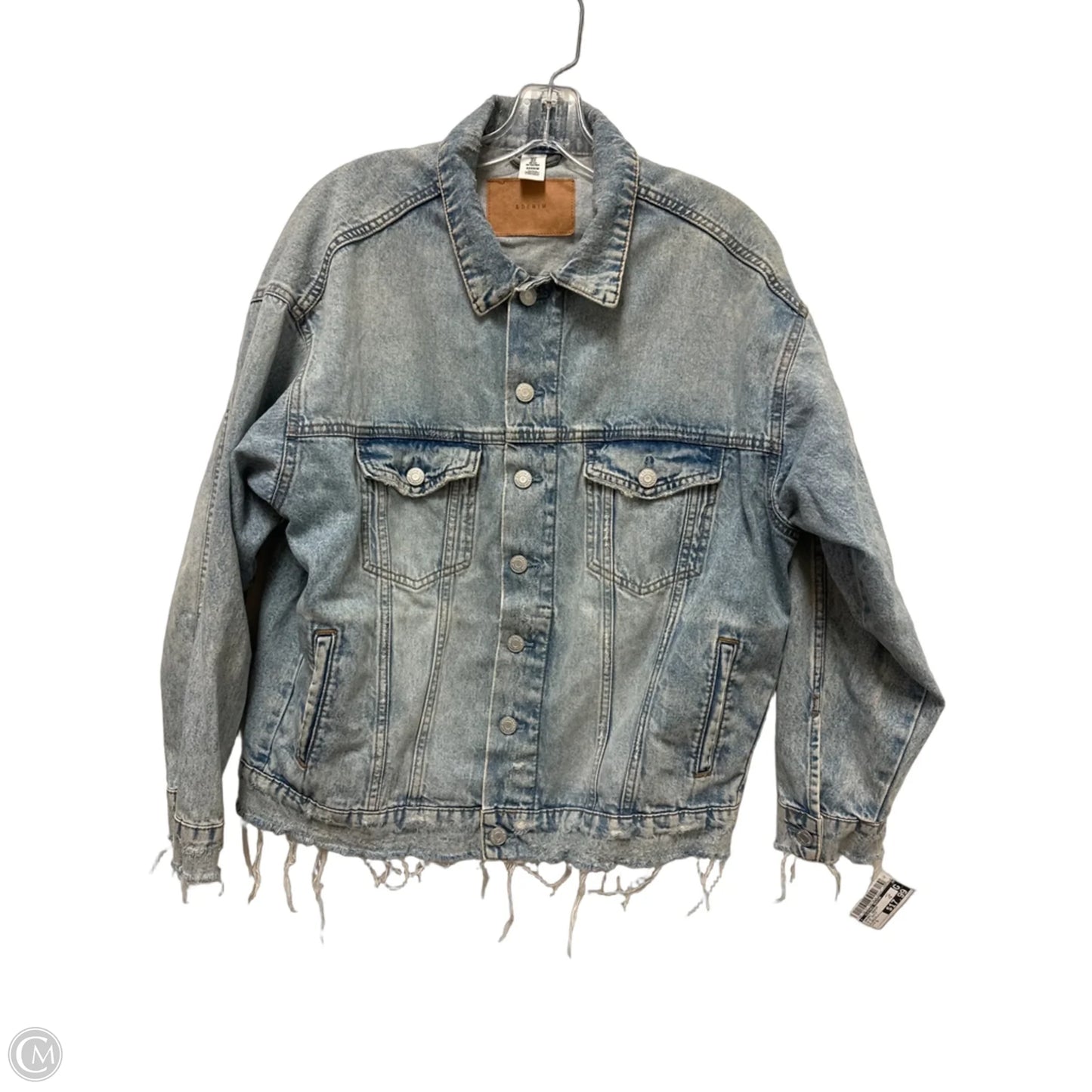 Jacket Denim By Clothes Mentor In Blue Denim, Size: S