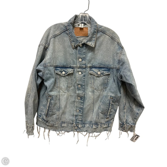 Jacket Denim By Clothes Mentor In Blue Denim, Size: S