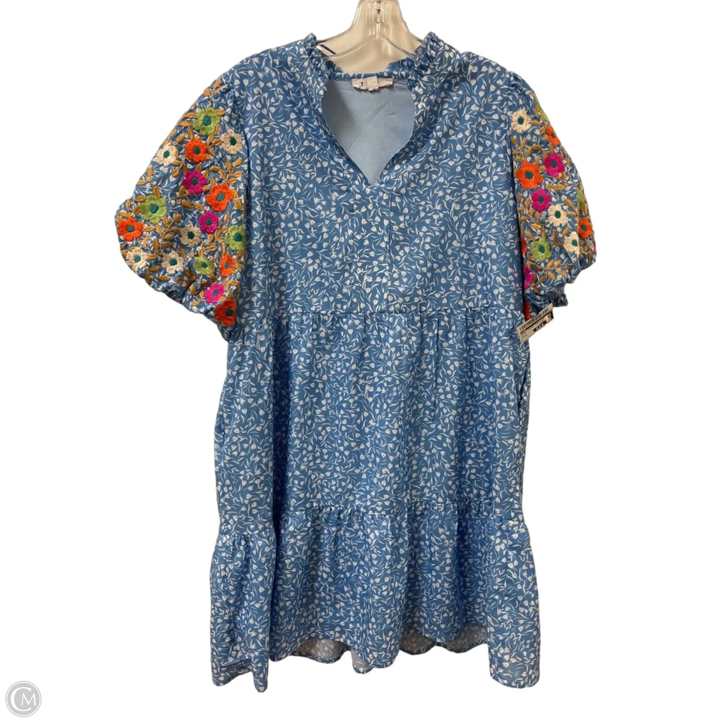 Dress Casual Midi By Thml In Blue, Size: M