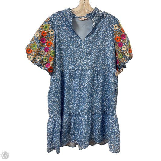 Dress Casual Midi By Thml In Blue, Size: M