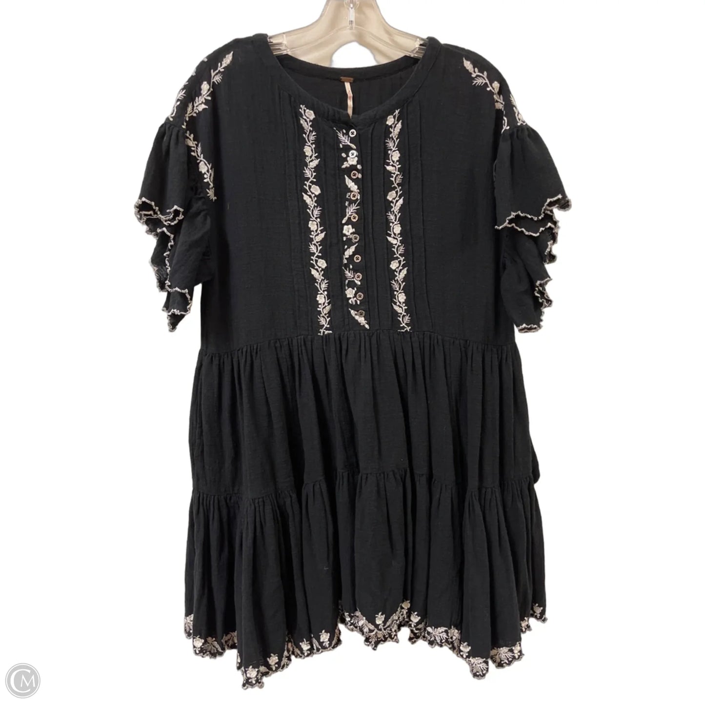 Dress Casual Midi By Free People In Black, Size: S