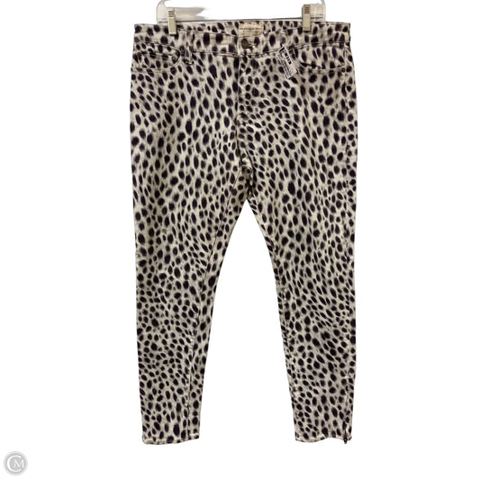 Jeans Skinny By Denim & Supply By Ralph Lauren In Animal Print, Size: 14