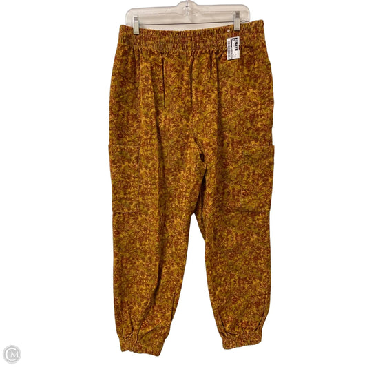 Pants Joggers By Urban Outfitters In Yellow, Size: 12