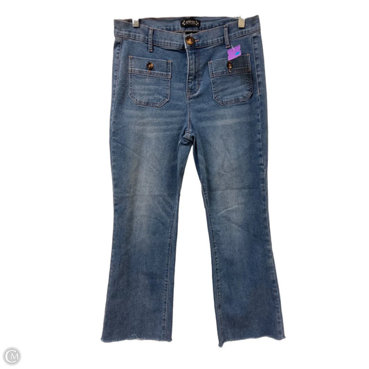 Jeans Boot Cut By Nanette By Nanette Lepore In Blue Denim, Size: 8