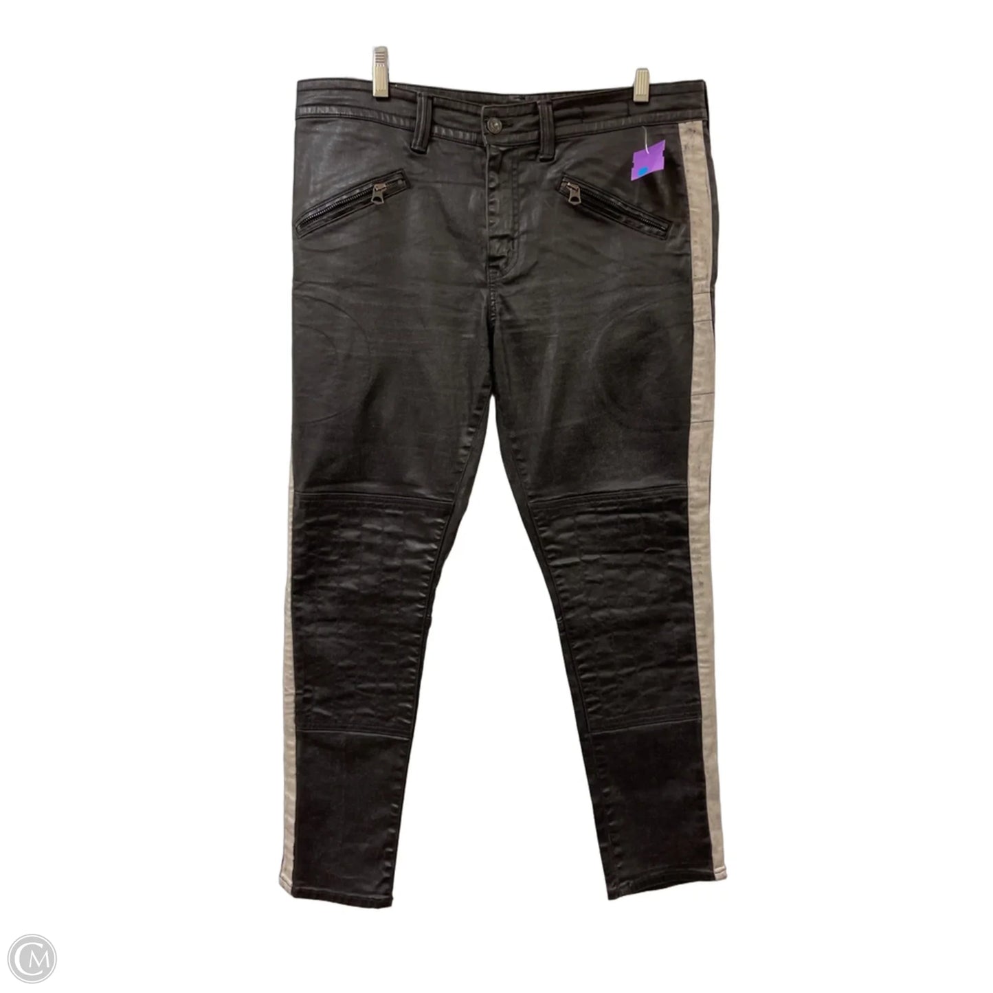 Pants Cropped By Clothes Mentor In Black, Size: 14