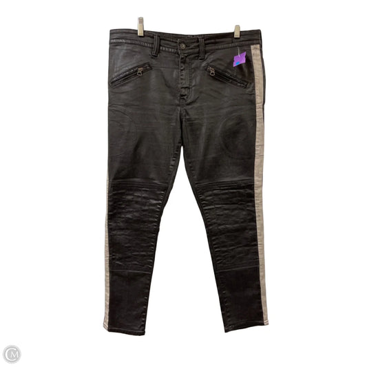 Pants Cropped By Clothes Mentor In Black, Size: 14