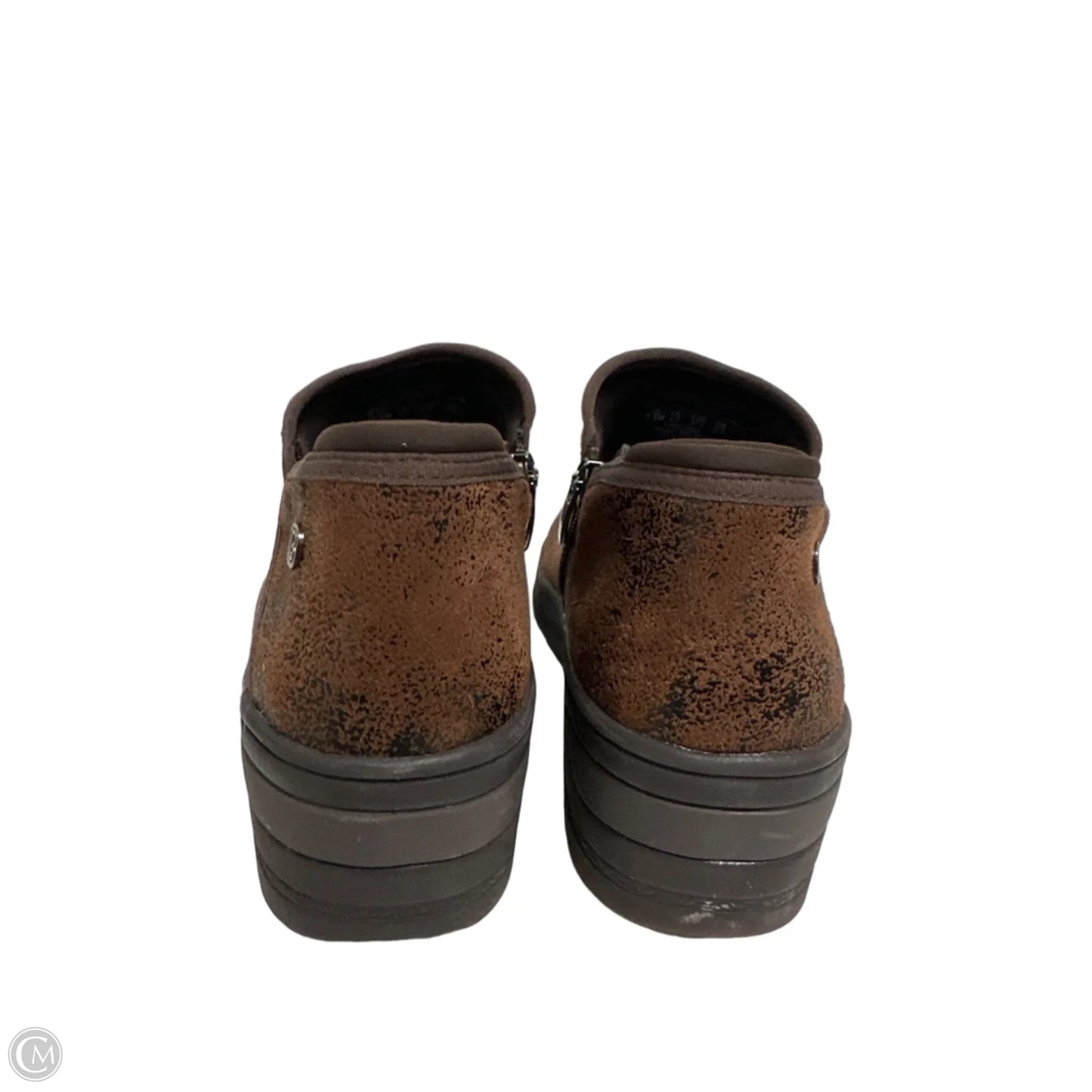 Boots Ankle Flats By Bzees In Brown, Size: 7.5