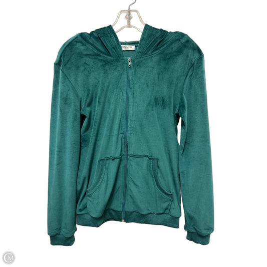 Athletic Jacket By Clothes Mentor In Green, Size: Xs