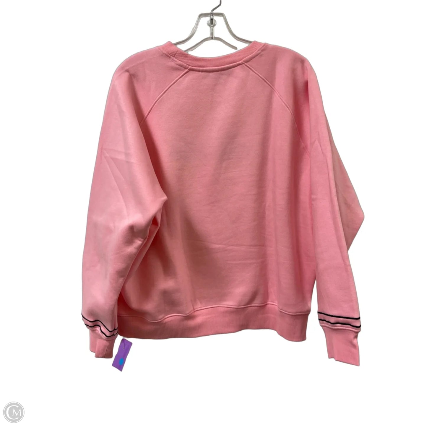 Sweatshirt Crewneck By Cmc In Pink, Size: Xl
