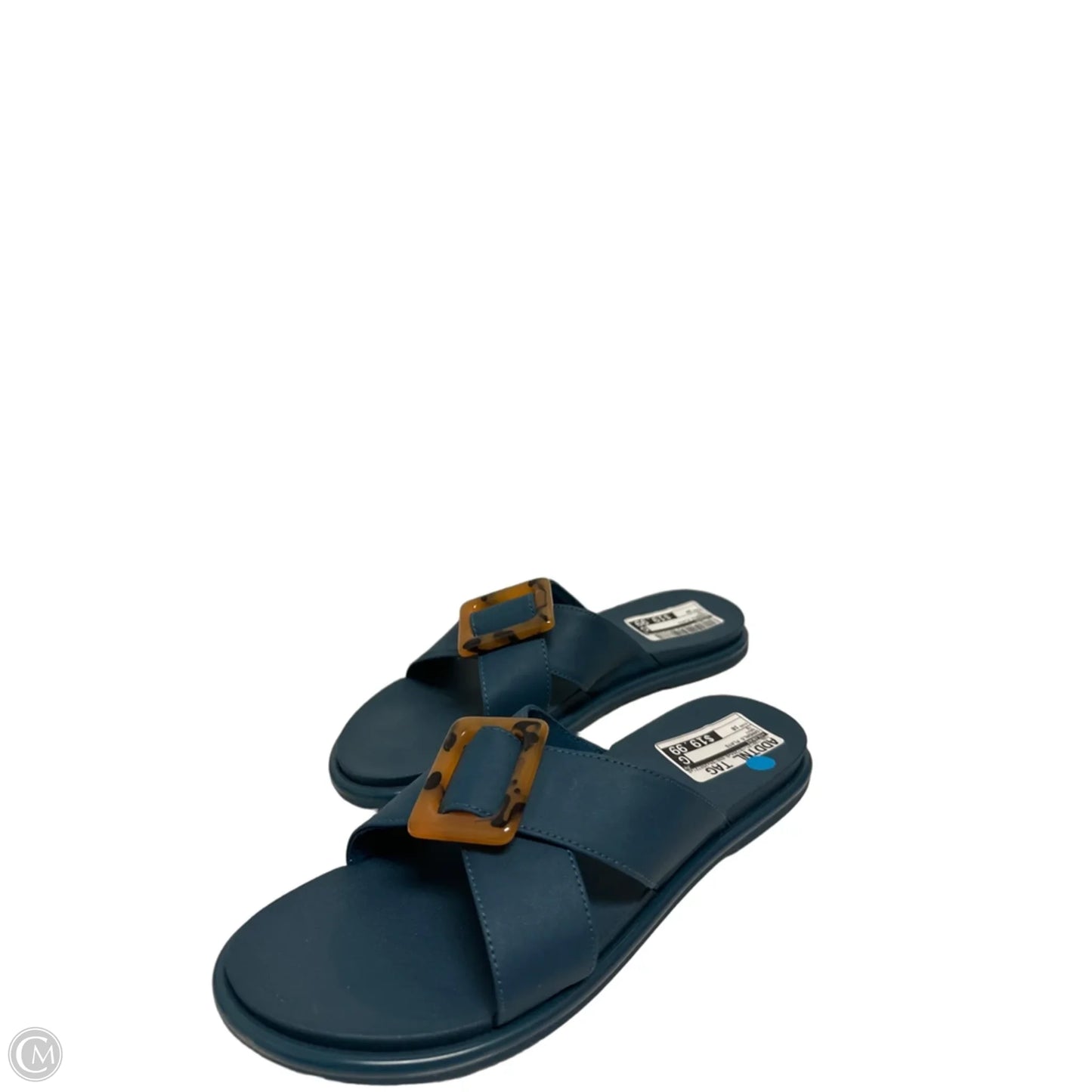 Sandals Flats By Olukai In Navy, Size: 10